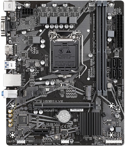 Материнська плата GIGABYTE H510M H V2 s1200 H510 2xDDR4 HHDMI D-Sub mATX