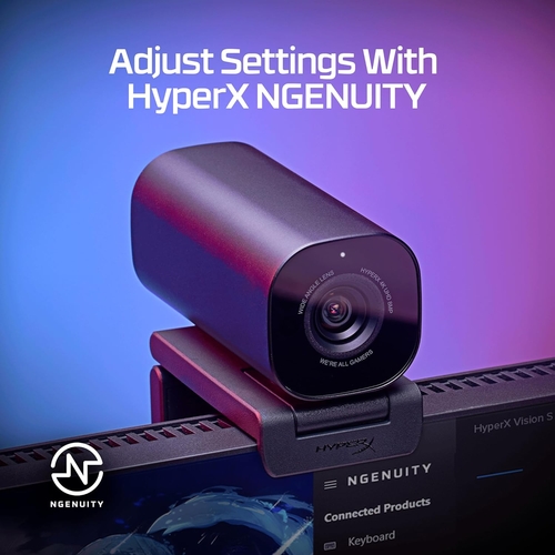 Вебкамера HyperX Vision S 4K чорний