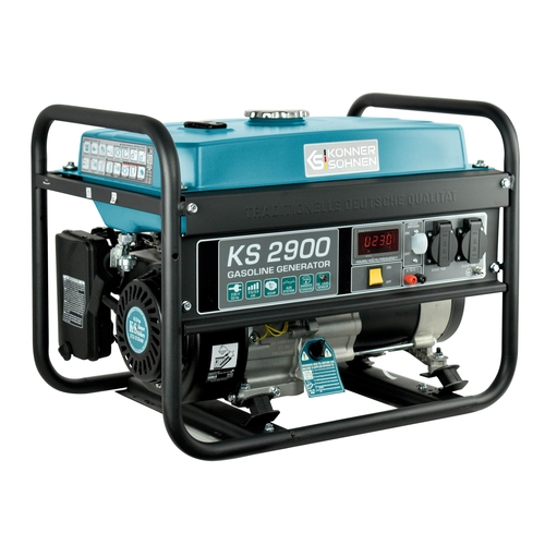 Генератор бензиновий Konner&Sohnen KS 2900, 230В, 2.9кВт, ручний запуск, 41.5кг