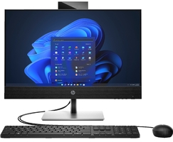 Комп'ютер персональний моноблок HP ProOne 440-G9 23.8" FHD IPS AG, Intel i5-13500T, 16GB, F512GB, ODD, UMA, WiFi, кл+м, 3р, Win11P, чорний