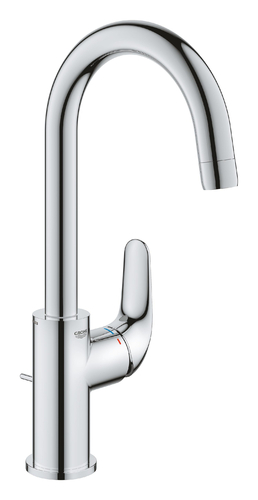 Змішувач для раковини Grohe QuickFix Swift L  довж. виливу - 140мм, поворотний, 1 важіль, хром