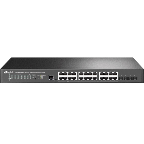 Комутатор TP-LINK TL-SG3428XPP-M2 24x2.5GE (24xPoE), 4xSFP+, 500Вт, Керований L2
