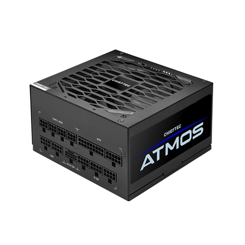 Блок живлення CHIEFTEC Atmos (850W), >90%, 80+ Gold, 120мм FDB, 1xMB 24pin(20+4), 2xCPU 8pin(4+4), 4xMolex, 9xSATA, 2xPCIe 8pin(6+2), 1xPCIe GEN5 16pin, Fully Modular