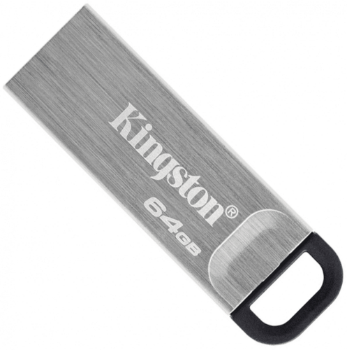 Флеш-накопитель USB3.2 64GB Kingston DataTraveler Kyson Silver/Black (DTKN/64GB)