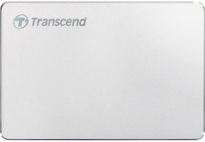 Портативний жорсткий диск Transcend 2TB USB 3.1 Type-C StoreJet 25C3S Срібний