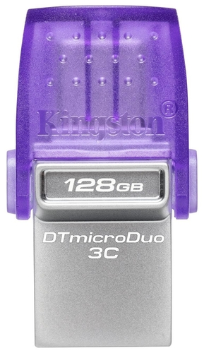 Флеш-накопитель USB3.2 128GB Type-C Kingston DataTraveler microDuo 3C (DTDUO3CG3/128GB)