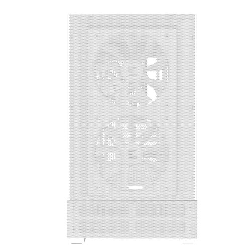 Корпус Zalman P30 AIR без БП, 1xUSB3.0, 1xUSBType-C, 3x140мм ARGB, VGA 392мм, LCS ready, TG Side Panel, mATX, білий