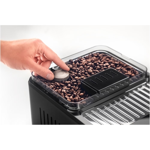 Кавомашина Delonghi Eletta Explore, 1.8л, зерно+мелена, автомат.капуч, авторецептів -50, графіт