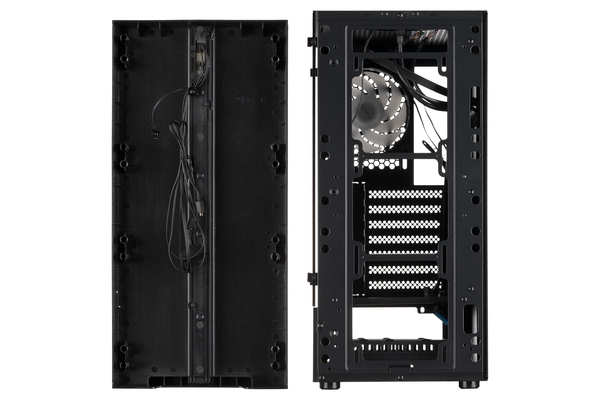 Корпус 2E GAMING Runa G2107 без БЖ 1xUSB3.0, 2xUSB2.0, 1x120мм ARGB, VGA 325мм, LCS ready, TG Side Panel, ATX, чорний