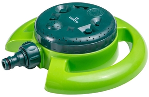 Зрошувач дощовий Verto, садовий, 8 функцій, площа поливу до 125 м2