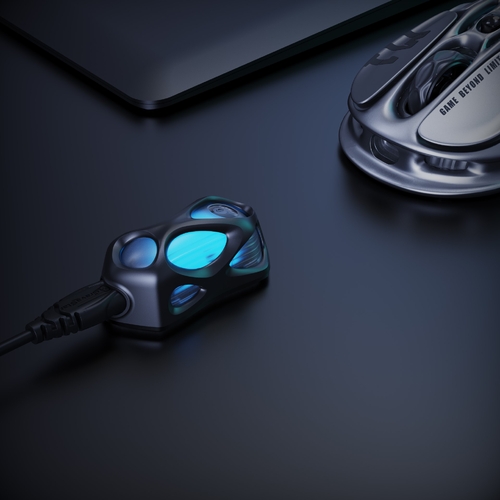 Миша GravaStar Mercury M1 Pro, magnesium alloy body, BT/WL/USB-A, 4K, RGB, Battle-Worn