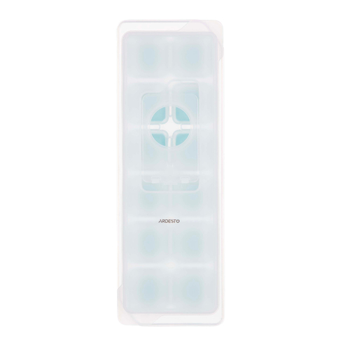 Форма для льоду з кришкою Ardesto Fresh, 26х9.5х3.5см, силікон, пластик, синій