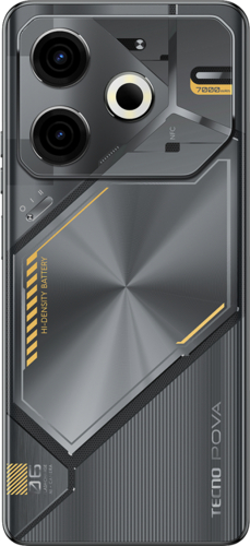 Смартфон TECNO POVA 6 NEO (LI6) 6.78" 8/128ГБ, 2SIM, 7000мА•год, Speed Black