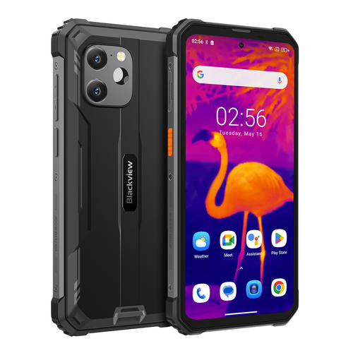 Смартфон Blackview BV8900 6.5" 8/256ГБ, 2SIM, 10000мА•год, чорний UA (з тепловізором)