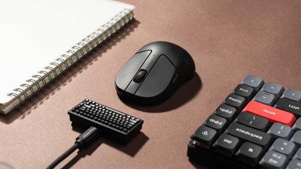Миша Keychron M4 4K USB-A/USB-C/WL/BT, чорний