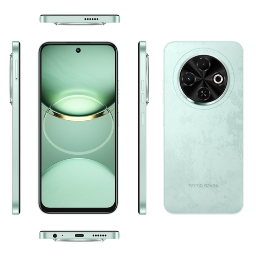 Смартфон TECNO Spark 30C (KL5n) 6.67" 6/128ГБ, 2SIM, 5000мА•год, Magic Skeen Green