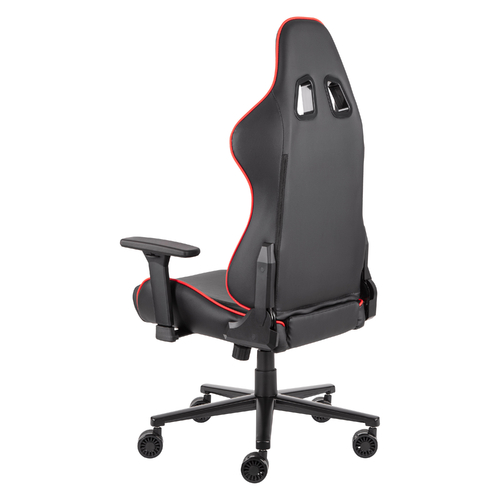 Крісло 2E GAMING BUSHIDO II, ПУ шкіра, 3D-Armrests, чорно-червоний