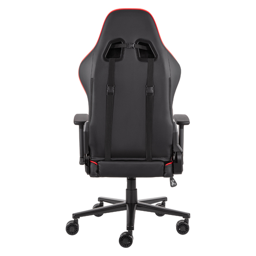 Крісло 2E GAMING BUSHIDO II, ПУ шкіра, 3D-Armrests, чорно-червоний