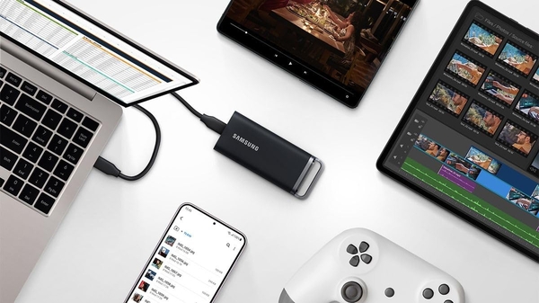 Накопитель внешний SSD 2.5" USB 4.0TB Samsung T5 EVO (MU-PH4T0S/EU)