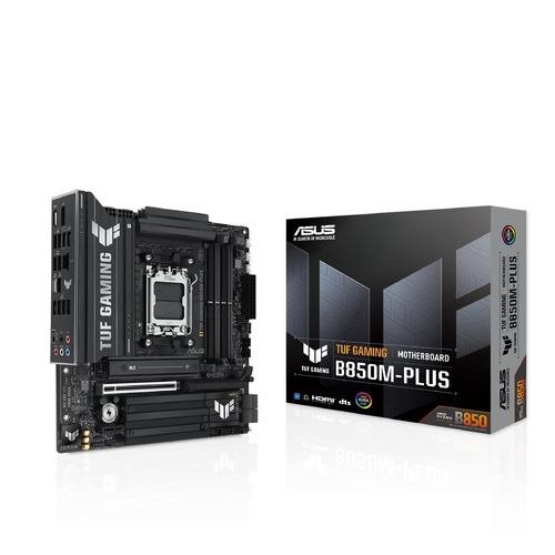 Материнcька плата ASUS TUF GAMING B850M-PLUS sAM5 B850 4xDDR5 M.2 HDMI DP mATX