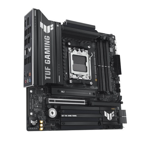 Материнcька плата ASUS TUF GAMING B850M-PLUS sAM5 B850 4xDDR5 M.2 HDMI DP mATX