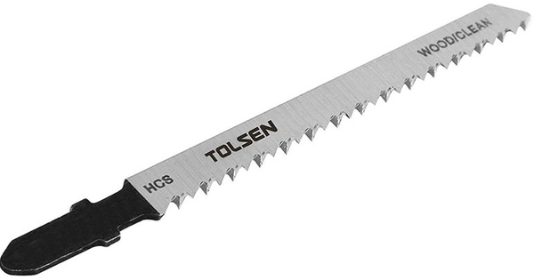 Полотно пиляльне для електролобзика Tolsen  по дереву, набір 5шт, T101B, 10TPI, 100мм