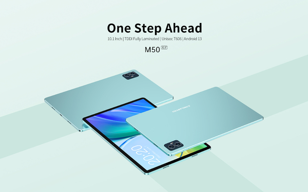 TECLAST Планшет M50 10.1" 6ГБ, 128ГБ, LTE, 6000мА•год, Android, блакитний