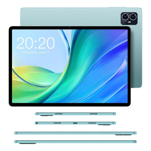 TECLAST Планшет M50 10.1" 6ГБ, 128ГБ, LTE, 6000мА•год, Android, блакитний