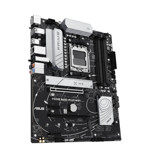 Материнcька плата ASUS PRIME B650-PLUS WIFI sAM5 B650 4xDDR5 M.2 HDMI DP WiFi BT ATX