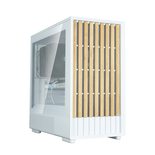 Zalman Корпус P10 Namu без БП, 1xUSB3.0, 1xUSBType-C, 2x120мм, 1x120мм ARGB, VGA 340мм, LCS ready, TG Side Panel, mATX, білий