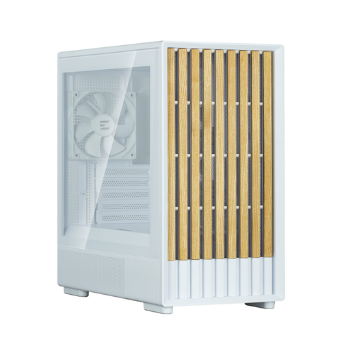 Zalman Корпус P10 Namu без БП, 1xUSB3.0, 1xUSBType-C, 2x120мм, 1x120мм ARGB, VGA 340мм, LCS ready, TG Side Panel, mATX, білий