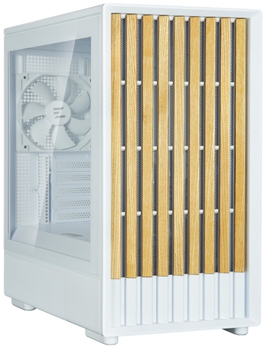 Zalman Корпус P10 Namu без БП, 1xUSB3.0, 1xUSBType-C, 2x120мм, 1x120мм ARGB, VGA 340мм, LCS ready, TG Side Panel, mATX, білий