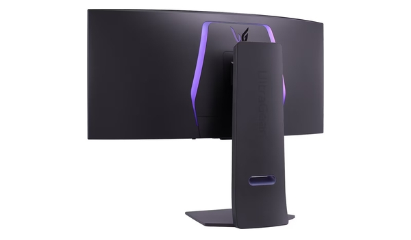 Монітор LG 34" 34GS95QE-B 2xHDMI, DP, USB, Audio, OLED, 3440x1440, 240Hz, 0.03ms, DCI-P3 98.5%, G-SYNC, FreeSync, AdaptiveSync, HAS, DisplayHDR True Black 400