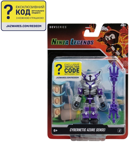 Ігрова колекційна фігурка DevSeries Core Figures Ninja Legends: Cybernetic Azure Sensei