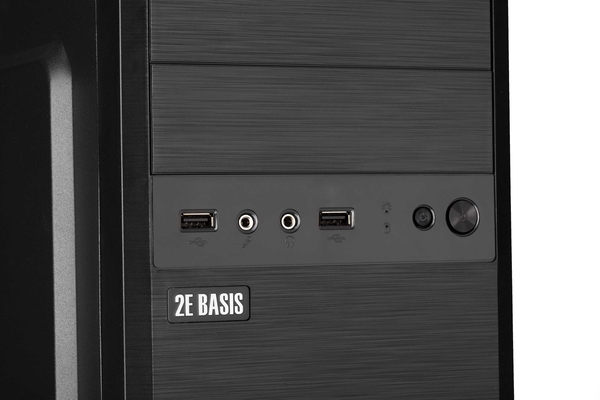 Комп’ютер персональний 2E Rational Intel i3-12100, 8Gb, F480GB, UMA, H610, RD863, 400W, FreeDos
