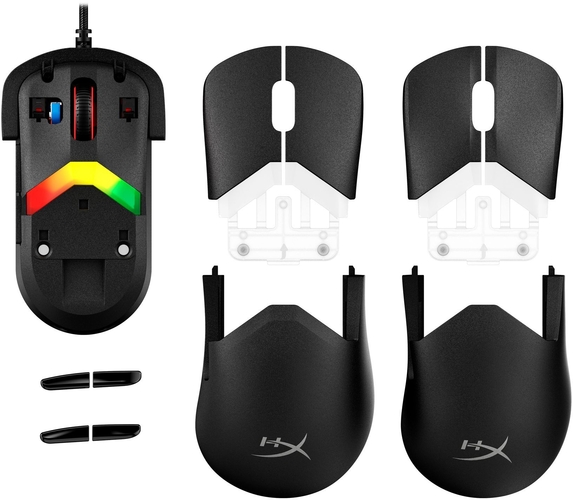 Миша HyperX Pulsefire SAGA, RGB, USB-A, чорний