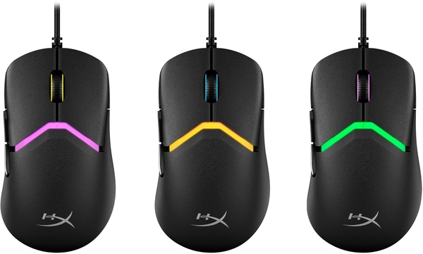 Миша HyperX Pulsefire SAGA, RGB, USB-A, чорний