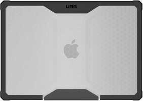 Чохол UAG для MacBook Air 15"(2023-2025), Plyo, Ice/Black