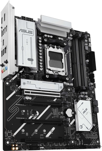 Материнcька плата ASUS B650E MAX GAMING WIFI sAM5 B650 4xDDR5 M.2 HDMI DP ATX