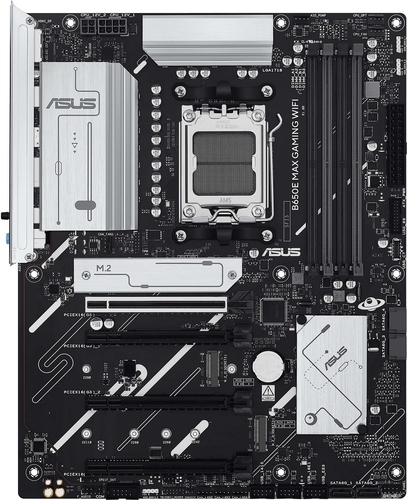 Материнcька плата ASUS B650E MAX GAMING WIFI sAM5 B650 4xDDR5 M.2 HDMI DP ATX