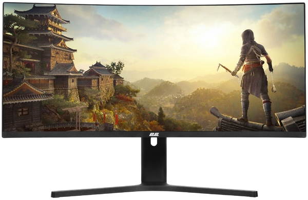 2E Gaming Монітор 34" G3424B 2xHDMI, DP, VA, 3440x1440, 180Hz, 1ms, NTSC 85%, CURVED, FreeSync, HAS