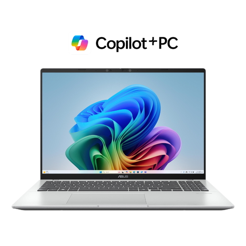 ASUS Ноутбук Vivobook 16 X1607QA-MB055W 16" WUXGA IPS, Snapdragon X X1 26 100, 16GB, F512GB, UMA, Win11, Сріблястий
