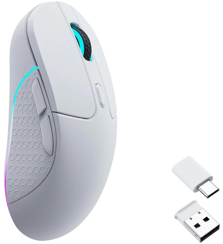 Keychron Миша M3 BT/WL/USB-A/USB-C, білий