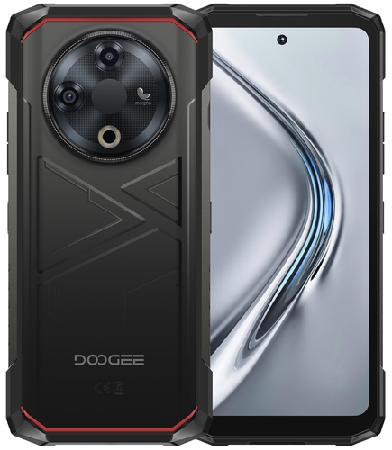 Смартфон Doogee Fire 6 6.56" 6/256ГБ, 2SIM, 10400мА•год, чорний (з тепловізором)