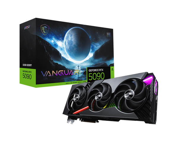 Відеокарта MSI GeForce RTX 5090 32GB GDDR7 VANGUARD SOC