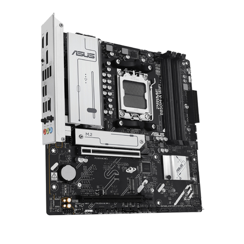 Материнcька плата ASUS PRIME B850M-A WIFI sAM5 B850 4xDDR5 M.2 HDMI DP WiFi BT mATX