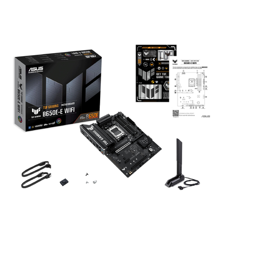 Материнcька плата ASUS TUF GAMING B650E-E WIFI sAM5 B650 4xDDR5 M.2 HDMI DP WiFi BT ATX