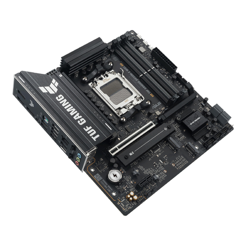 Материнcька плата ASUS TUF GAMING B850M-E WIFI sAM5 B850 4xDDR5 M.2 HDMI DP WiFi BT mATX