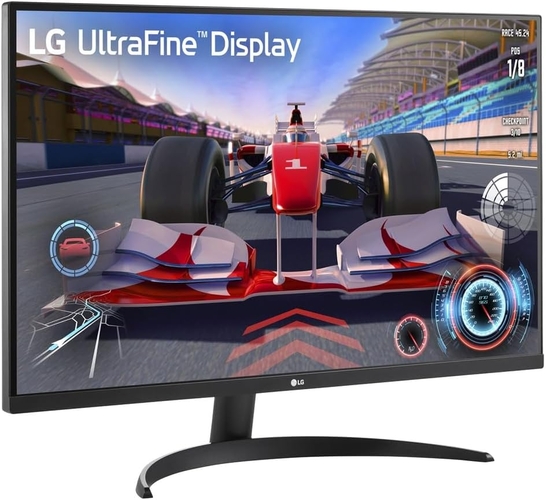 Монітор LG 31.5" 32UR500K-B 2xHDMI, DP, Audio, VA, 3840x2160, 4ms, DCI-P3 90%, FreeSync, HDR10