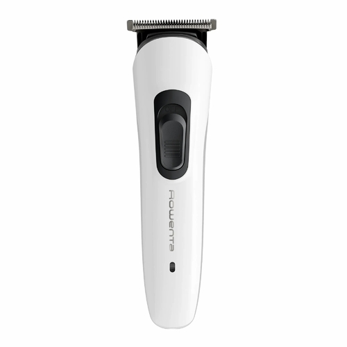 Тример Rowenta Trim&Style, для бороди, носа, вусів і голови, мережа+акум., насадок-7, сталь, білий